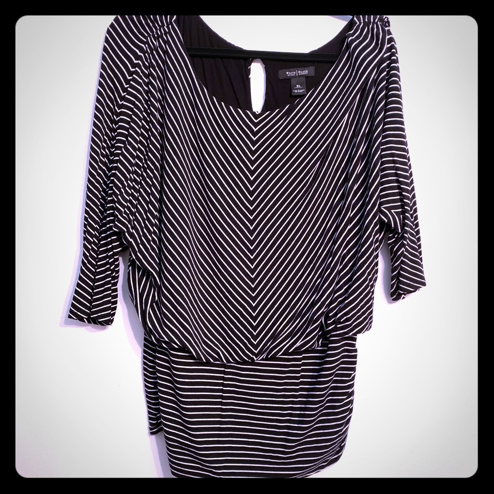 WHBM Top flattering around the waistline